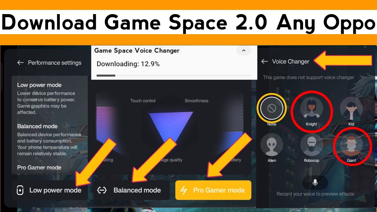 #1 Oppo Game Space Download|Oppo Game Space 2022|How To Download Game Space In Oppo|Oppo Voice Changer Mới Nhất