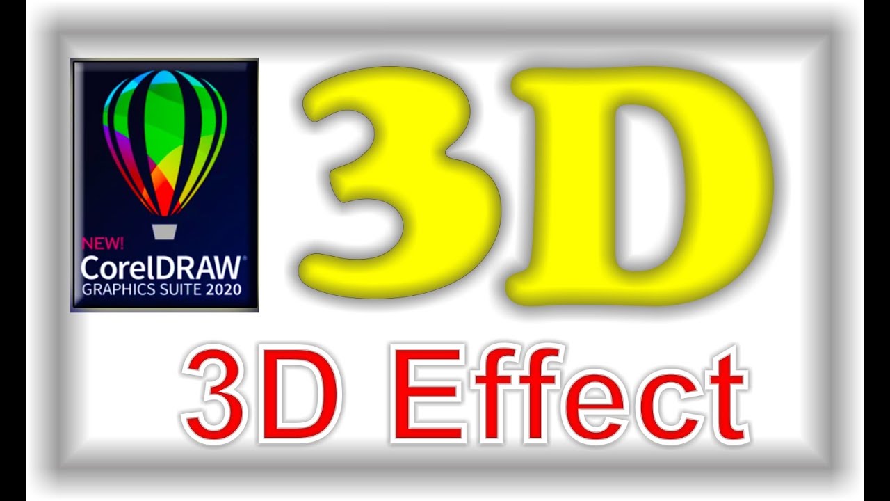 #1 Effect 3D In Corel Draw  | HƯỚNG DẪN TẠO 3D TRONG COREL DRAW Mới Nhất