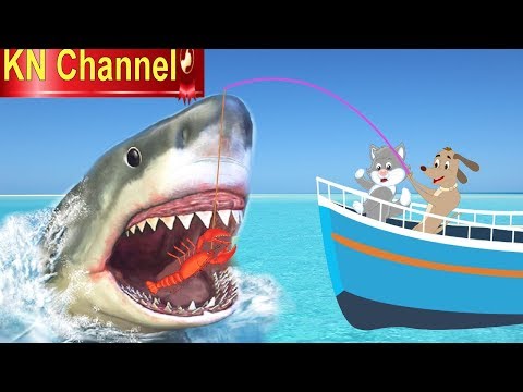 #1 Hoạt hình KN Channel MÈO VÀ CHÓ CÂU CÁ MẬP BỊ VUA HẢI TẶC PHÁ TÀU Mới Nhất