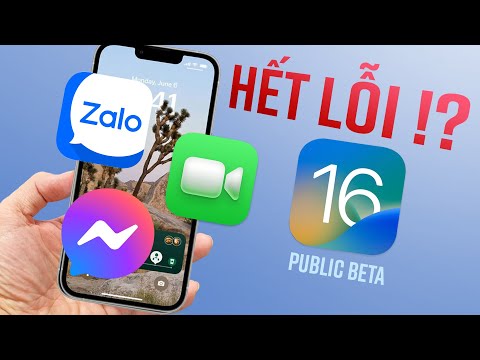 #1 iOS 16 Beta "XỊN" sau 1 ngày: KHÔNG LỖI video call, ơ NGON phết chứ đùa!!! Mới Nhất