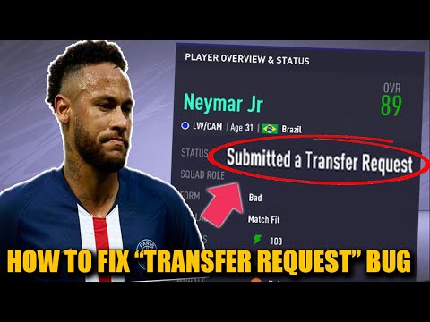 #1 HOW TO FIX "SUBMITTED A TRANSFER REQUEST" BUG in CAREER MODE – FIFA 21 Mới Nhất