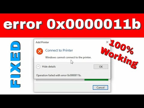 #1 Cách sửa lỗi 0x0000011b khi in qua mạng trên Windows 10 Windows cannot connect to printer Mới Nhất