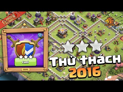 #1 Hướng Dẫn CÁCH ĐÁNH 3 SAO THỬ THÁCH 2016 Đơn Giản – CHẤP 7 Spells – Clash of clans tròn 10 tuổi Mới Nhất