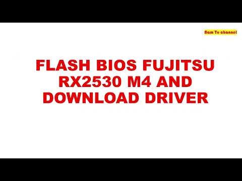 #1 Update bios Fujitsu server and download drivers Mới Nhất