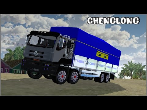 #1 Share Mod Truk Chenglong Nóc Thấp Quá Tải Bus Simulator Indonesia Mới Nhất