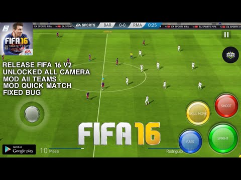 #1 FIFA 16 Mobile Ultimate Team Download Android Offline Best Graphics [Apk+Obb] | FIFA 16 For Android Mới Nhất