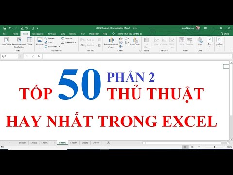 #1 Top 50 thủ thuật hay nhất trong Excel phần 2 Mới Nhất