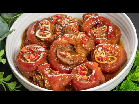 #1 Bí Quyết nấu Giò Heo Kho Sả Ớt siêu phẩm ngon đặc biệt của Cô Ba | Caramelized Pork Leg Mới Nhất