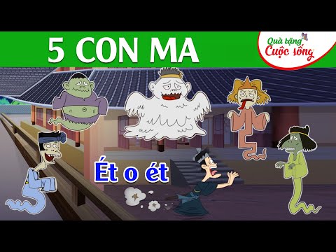 #1 5 CON MA –  Phim hoạt hình – Truyện cổ tích Nhật Bản – Hoạt hình hay – Cổ tích – Quà tặng cuộc sống Mới Nhất