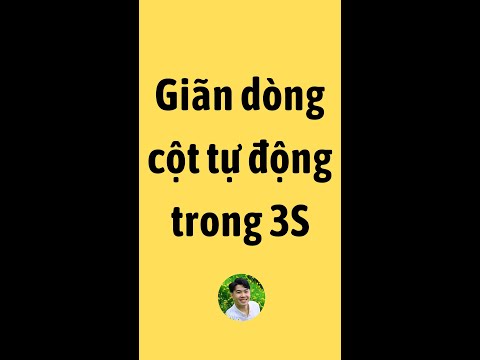 #1 Giãn dòng và cột tự động | Mẹo Excel | Bài học siêu ngắn Mới Nhất