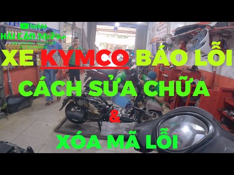 #1 Cách sửa chữa mã lỗi trên hãng xe Kymco/xóa mã lỗi thủ công/cài đặt TPS/Bảng mã lỗi Mới Nhất