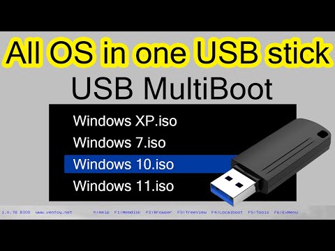 #1 Cách tạo USB MultiBoot chứa nhiều bộ cài Windows trong 1 USB Mới Nhất