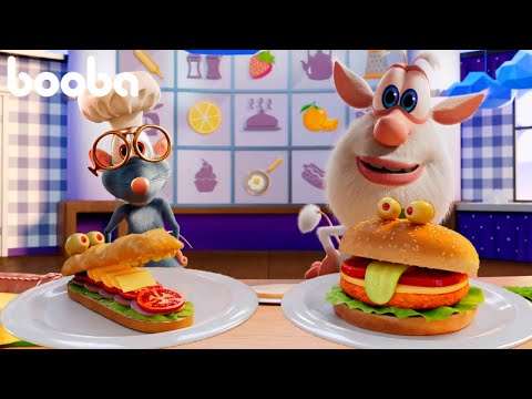 #1 BOOBA: Food Puzzle |  Burger quái vật | Phim Hoạt Hình Vui Nhộn Cho Trẻ Em Mới Nhất