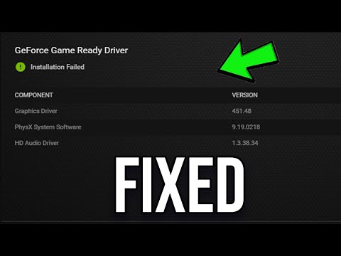 #1 Fix: GeForce Game Ready Driver Installation Failed on Windows 10/11 Mới Nhất