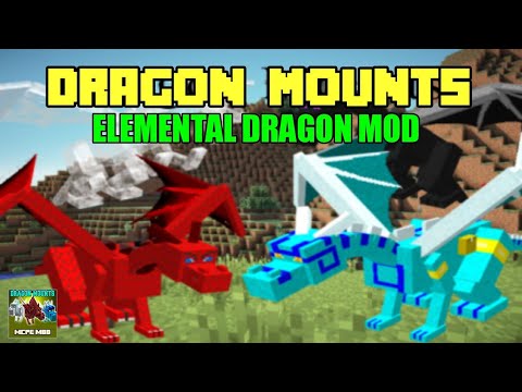 #1 Tải ngay Mod Dragon Mounts cho Minecraft PE | Siêu Mod kỵ sĩ rồng cho MCPE Mới Nhất