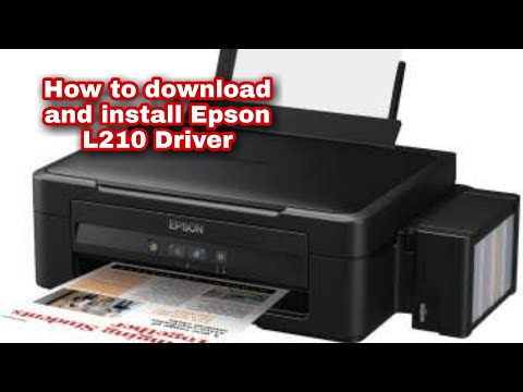 #1 How to download and Install Epson L210 Driver Mới Nhất