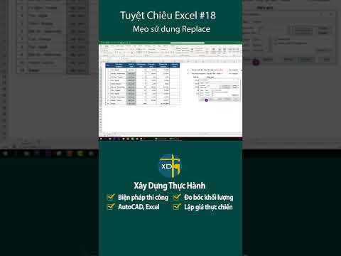 #1 Mẹo sử dụng Replace siêu hữu ích trong Excel | Mẹo thủ thuật Excel #18 Mới Nhất