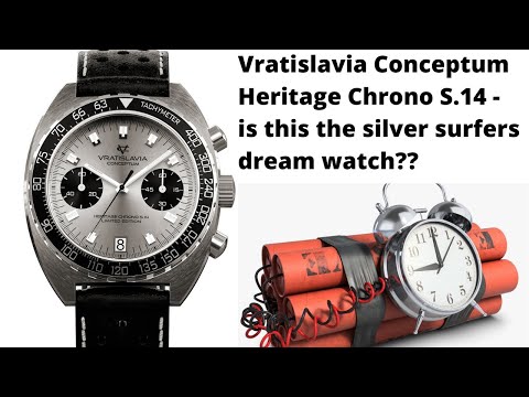 #1 VRATISLAVIA CONCEPTUM Heritage Chrono S.14 – watch reivew of this fine silvery micro brand!! Mới Nhất