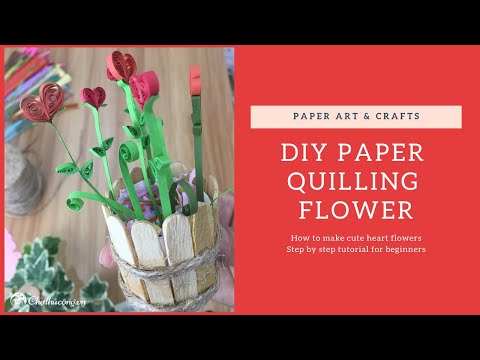 #1 Làm quà valentine đơn giản tặng người yêu | DIY Valentine Gift with Paper Quilling Art Ideas Mới Nhất