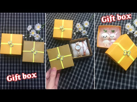 #1 Cách làm hộp quà sinh nhật bằng giấy | DIY Gift box Mới Nhất