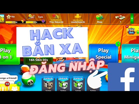 #1 Hướng Dẫn Đăng Nhập Facebook 8 Ball Pool phiên bản hack bắn tầm xa | 3 day no band Mới Nhất