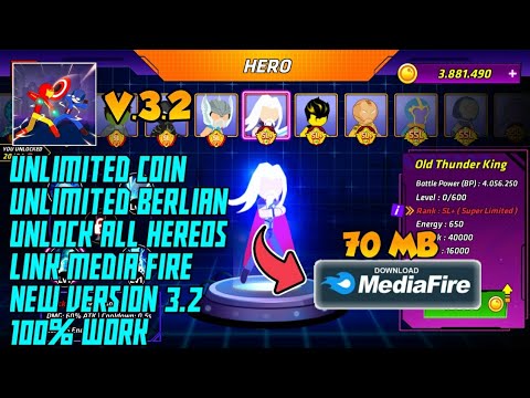 #1 Download Game Super Stickman Heroes Fight Mod Unlimited Coin & Diamond Versi Terbaru Mới Nhất