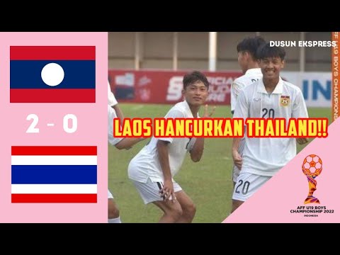 #1 HIGHLIGHT LAOS U19 vs THAILAND U19 (2-0) Highlights AFF CUP U-19 2022 SEMIFINAL LAOS VS THAILAND Mới Nhất