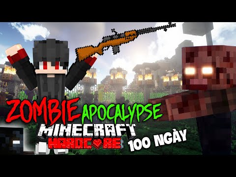 #1 KiraMC Tóm Tắt 100 Ngày Minecraft Tận Thế Zombie Sinh Tồn Siêu Khó !! Zombie Apocalypse Hardcore Mới Nhất