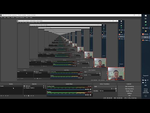 #1 Sử dụng phần mềm OBS quay video màn hình kèm hình ảnh từ Webcam Mới Nhất