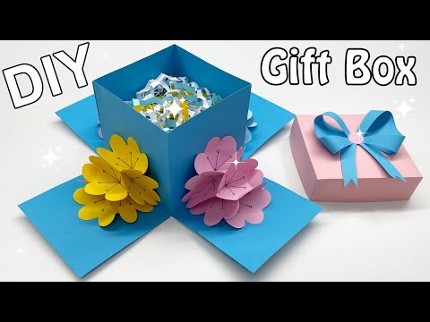 #1 Cách làm hộp quà dễ thương 🎁 Làm hộp quà tặng 20/11 | DIY Gift Box | Liam Channel Mới Nhất
