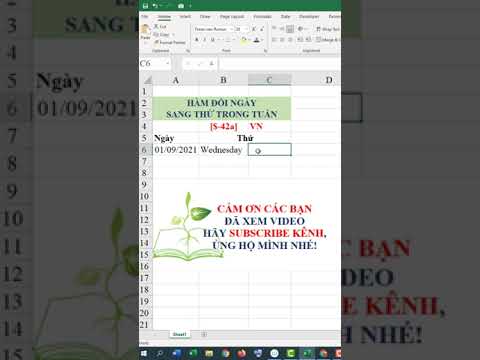 #1 Thủ thuật Excel – đổi ngày sang thứ – Gia sư Tài Năng Mới Nhất