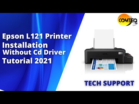 #1 Epson L121 installation without cd driver Mới Nhất