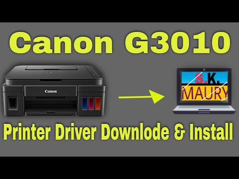 #1 Install & Download Canon G3010 Printer Driver on Windows 10/8/7 Mới Nhất