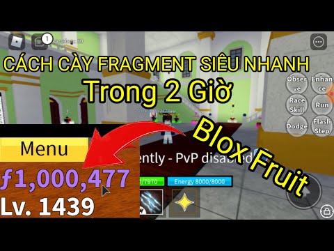 #1 Roblox – Cách Cày Fragment Siêu Nhanh Trong 2 Giờ Không Phải Ai Cũng Biết | Blox Fruit Mới Nhất