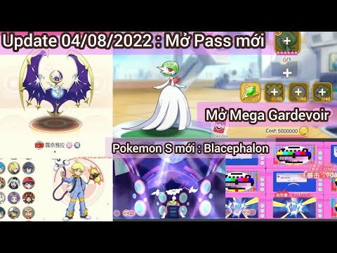 #1 Pet Compact : Update mới 04/08 : Mega Gardevoir, Pass mới , Poke S : Blacephalon và Bid War Lunala Mới Nhất