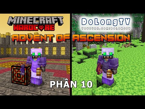 #1 100 Ngày Sinh Tồn HARDCORE Trong Minecraft Advent of Ascension – PHẦN 10 Mới Nhất