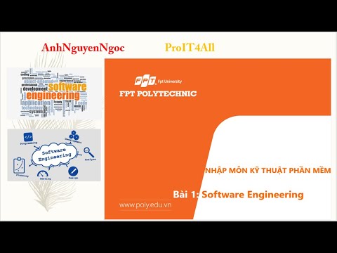 #1 Bài 1: Giới thiệu về công nghệ phần mềm (Software Engineering) Mới Nhất