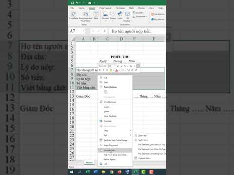 #1 Thủ Thuật Excel | Tạo ra hàng loạt dấu chấm tự động| Gia sư Tài Năng Mới Nhất