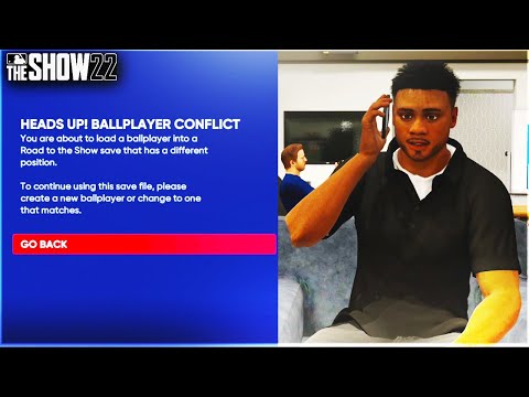 #1 HOW TO FIX THE BALL PLAYER BUG IN MLB THE SHOW 22 ROAD TO THE SHOW Mới Nhất