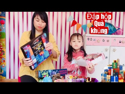 #1 Mia đập hộp, khoe quà sinh Nhật. Trẻ em ở Đức tặng quà gì cho sinh nhật? Mới Nhất