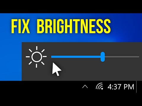 #1 How to Fix Windows 10 Screen Brightness Control Not Working Mới Nhất