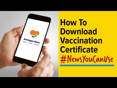 #1 How to download Covid-19 vaccination certificate from Co-WIN, Aarogya Setu app Mới Nhất