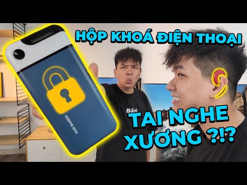 #1 HỘP KHOÁ CAI NGHIỆN ĐIỆN THOẠI –  NGHỊCH THỬ TAI NGHE SIÊU DỊ XUYÊN QUA XƯƠNG #ANHCHECK Mới Nhất