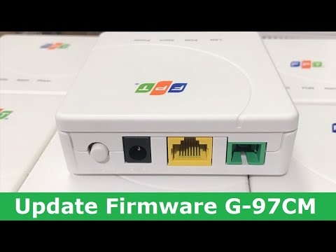 #1 Update firmware cho converter gpon FPT G-97CM, sửa lỗi IPTV bị lag Mới Nhất