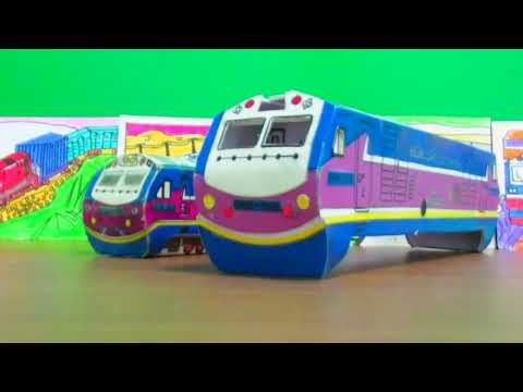 #1 HOW TO MAKE A TOY TRAIN BY PAPER?! HƯỚNG DẪN LÀM ĐẦU MÁY XE LỬA VIỆT NAM D19E PHIÊN BẢN NÂNG CẤP!! Mới Nhất