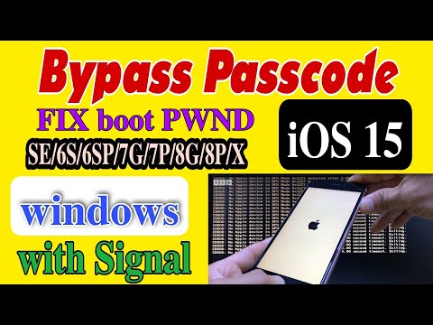 #1 [Windows] Bypass iCloud Passcode iOS 15.5 with Signal | 6s Plus | fix Boot run Pwndfu | #vienthyhG Mới Nhất