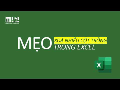 #1 Mẹo xoá nhiều cột trống trong Excel – Giỏi Excel trong 1 phút Mới Nhất