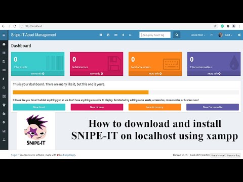 #1 SNIPE-IT Download and install on localhost using xampp on Windows || Snipe IT asset management Mới Nhất