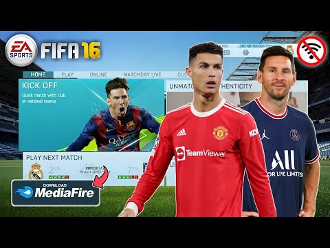 #1 RELEASE | FIFA 16 MOD FIFA 22 Android Offline Fix Manager Mode | Game Bola Terbaik 2022 Mới Nhất