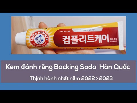 #1 Kem đánh răng Backing Soda của Hàn Quốc. Thịnh hành nhất năm 2022 (và năm tới 2023) Mới Nhất